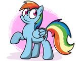 2016 cutie_mark equine female feral friendship_is_magic fur hair horse mammal multicolored_hair my_little_pony pony rainbow_dash_(mlp) rainbow_hair smile solo wings 