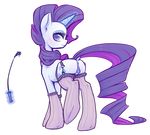 2016 alpha_channel animal_genitalia animal_pussy anus clothing cutie_mark dock equine equine_pussy female feral friendship_is_magic garter_belt glowing hair horn inlucidreverie legwear looking_at_viewer looking_back magic mammal my_little_pony purple_hair pussy rarity_(mlp) simple_background smile stockings transparent_background unicorn 