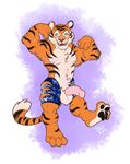  anthro balls celestial disney erection feline flexing male mammal penis solo stripper_tiger_(zootopia) tiger zootopia 