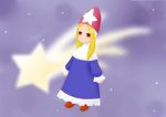  blonde_hair final_fantasy final_fantasy_tactics hat long_hair robe solo star time_mage time_mage_(fft) 