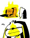  asriel_dreemurr comic computer dialogue fatz_geronimo fire squint technology undertale video_games 