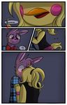  animatronic avian bird bonnie_(fnaf) chicken comic crazy-matroskin55 female five_nights_at_freddy&#039;s five_nights_at_freddy&#039;s_2 lagomorph machine male mammal rabbit robot toy_chica_(fnaf) video_games 