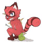  8chan anal anal_masturbation anthro cub dildo hybridstaar male mammal masturbation nate_(8chan) raccoon sex_toy solo young 