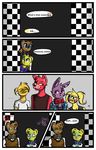  animatronic avian bear bird bonnie_(fnaf) canine chica_(fnaf) chicken comic crazy-matroskin55 eyes_closed female five_nights_at_freddy&#039;s five_nights_at_freddy&#039;s_2 fox foxy_(fnaf) freddy_(fnaf) golden_freddy_(fnaf) lagomorph machine male mammal rabbit robot toy_chica_(fnaf) video_games 