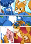 2016 amazed anthro anus balls bbmbbf blue_eyes blue_fur blue_hair blush breasts brown_fur canine close-up comic couple erect_nipples erection female fingering fox fox_mccloud fur fur34 green_eyes hair half-closed_eyes hand_holding horny insisting krystal love male male/female male_pleasuring_female mammal nintendo nipples nude on_ground open_mouth palcomix panting pussy short_hair sitting sitting_up spread_legs spread_pussy spreading star_fox tan_fur text video_games white_fur 