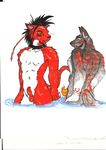  canine collar kin mammal tribalwolf wolf 