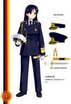  communism east_german looking_at_viewer military military_uniform mizuki_(mizuki_ame) original solo translation_request uniform 