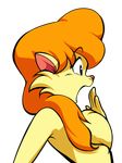  alpha_channel anthro cat chest_tuft cleo_catillac eyelashes feline female fur hair heathcliff_&amp;_the_catillac_cats mammal open_mouth orange_hair pepipopo tan_fur tuft 