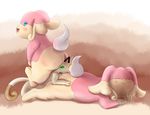  audino butt facesitting feline mammal meowth mewscaper nintendo pok&eacute;mon squish tabunne video_games 