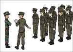  fatigues female_soldier gogocherry korean marine soldier tagme woman 