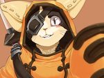  arc_system_works blazblue blush cat jubei jubei_(blazblue) smile sword weapon 