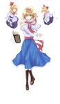  absurdres alice_margatroid bad_id bad_pixiv_id blonde_hair doll full_body hairband highres pclbang shanghai_doll short_hair solo touhou transparent_background 