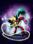  2016 applejack_(mlp) costume equine female freckles friendship_is_magic glowing green_eyes horse lasso mammal my_little_pony pony solo tsitra360 