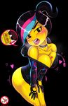 &lt;3 blush breasts butt clothing female lego looking_at_viewer open_mouth presenting shadman standing sweat the_lego_movie tongue wyldstyle 