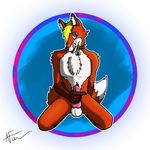  abstract aldyn badge canine collar coy farroway fox invalid_background invalid_tag kneeling knot licking male mammal masturbation pendant penis precum raunchyhaunches shiny smile tag tongue tongue_out vulp yang yin 