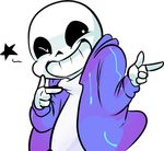  animated_skeleton bone clothing hoodie male pkbunny sans_(undertale) skeleton smile solo undead undertale video_games 