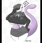  angelthecatgirl big_breasts breasts huge_breasts legendary_pok&eacute;mon mewtwo nintendo pok&eacute;mon team_rocket video_games 