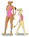  anthro clothing cub disney feline female lion mammal nala sarabi swimsuit the_lion_king tlk92024 young 