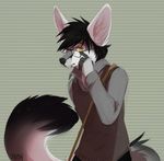  anthro canine clothed clothing eyewear glasses invalid_tag looking_at_viewer male mammal shuryashish solo 