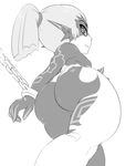  butt chain female imp midna nintendo pointy_ears ponytail shackles solo the_legend_of_zelda thick_thighs twilight_princess unknown_artist video_games 
