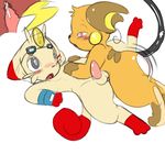  anal anal_penetration balls butt cum cum_in_ass cum_inside internal male male/male meowth nintendo penetration penis pok&eacute;mon raichu rairai video_games 