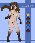  anthro blue_eyes brown_hair cat cub feline flat_chested hair malachyte mammal navel nipples nude pussy siamese solo young 