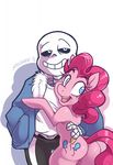  2016 animated_skeleton bone butt cutie_mark digital_media_(artwork) earth_pony equine friendship_is_magic horse kayla-na male mammal my_little_pony pinkie_pie_(mlp) pony sans_(undertale) skeleton undead undertale video_games 