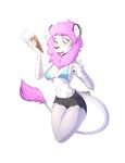  bikini breasts clothed clothing dessert feline female food ice_cream lion mammal navel nipple_bulge open_mouth pixelannex simple_background solo swimsuit tongue tongue_out white_background 