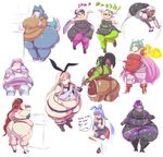  animal_humanoid big_breasts big_butt blush breasts butt callie_(splatoon) carrot clothed clothing english_text female fire food huge_breasts huge_butt humanoid hyper hyper_butt invalid_tag marie_(splatoon) morbidly_obese nintendo overweight splatoon text trinity-fate62 vegetable video_games 
