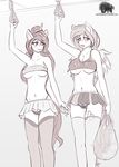  2016 anthro anthrofied blush breasts camel_toe clothed clothing darkhazard duo equine feathered_wings feathers female fluttershy_(mlp) friendship_is_magic hair hi_res holding_object horn legwear long_hair mammal miniskirt my_little_pony navel open_mouth pegasus pussy_juice rarity_(mlp) sex_toy skirt underwear unicorn vibrator wings 
