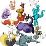  2016 anthro areola big_breasts big_butt braixen breasts butt charmander crossgender crossover disney dragon erect_nipples female huge_breasts lizard malificent mulan mushu nintendo nipples pok&eacute;mon pussy reptile scalie shinysteel sleeping_beauty steven_universe_(series) video_games 