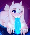  &lt;3 &lt;3_eyes 1boy 1girl 2016 anthro blush boss_monster breasts caprine duo fellatio female first_person_view fur furry goat hollusty horn horns long_ears male male/female mammal monster nipples nude oral penis pov sans sans_(undertale) sex signature tail toriel uncensored undertale video_games white_fur wink 