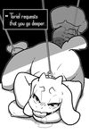  ball_gag bdsm bondage boss_monster bound breasts dildo drooling gag hands_behind_back looking_at_viewer looking_pleasured nipples pashoo saliva sex_toy slightly_chubby tagme toriel undertale video_games 