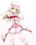  alice_(tales) bad_id bad_pixiv_id bloomers boots hat knee_boots solo tales_of_(series) tales_of_symphonia tales_of_symphonia_knight_of_ratatosk underwear usashiro_mani veil white_background white_bloomers yellow_eyes 
