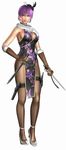  3d alternate_costume ayane_(doa) breasts china_dress chinese_clothes dead_or_alive dress elbow_gloves gloves high_heels large_breasts ninja_gaiden official_art pantyhose shoes sideboob solo sword weapon 