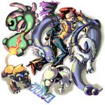  absol aburaya_tonbi cradily dragonair gen_1_pokemon gen_2_pokemon gen_3_pokemon gen_4_pokemon mismagius monferno pixiv_trainer pokemon pokemon_(creature) pokemon_trainer smeargle 