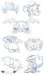  anal anal_penetration anal_spreading animal_genitalia anus blue_skin blush clenched_teeth clothing cum cum_in_ass cum_inside dildo disembodied_hand duo erection eyes_closed gloves hood kirby_(series) magolor male male/male membranous_wings meta_knight nintendo not_furry penetration penis pull_out sex sex_toy sketch spreading sweat teeth vibrantechoes video_games wings 