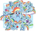  2016 apple bathrobe blush book clothing crying cute cutie_mark dress eating equine eyes_closed eyewear female feral food friendship_is_magic fruit hair happy hat looking_at_viewer mammal multicolored_hair multicolored_tail my_little_pony open_mouth party_hat pegasus rainbow_dash_(mlp) rainbow_hair rainbow_tail reading reptile ryuu_chan sad scalie sleeping smile sunglasses tears turtle wings 