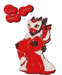  averyshadydolphin big_breasts breasts calamity dragon erect_nipples female fingers motivation nipples open_mouth red_eyes red_skin teeth wide_hips 