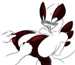  anthro breasts legendary_pok&eacute;mon lugia nintendo pok&eacute;mon seii3 video_games zxx3 