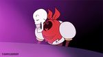  ambiguous_gender angry animated bone clothed clothing cockblock gradient_background kissing low_res machine male mettaton papyrus_(undertale) robot sans_(undertale) scarf simple_background skeleton teeth undertale video_games yamsgarden_(artist) 