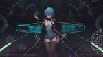  bad_id bad_pixiv_id bangs belt black_background black_legwear black_lipstick black_panties blue_eyes blue_hair blue_leotard breasts circle closed_mouth concentric_circles covered_navel fingerless_gloves floating_screen garter_straps gloves highres holographic_touchscreen jn3 large_breasts leotard light_smile lipstick long_sleeves looking_at_viewer makeup one_eye_closed original panties short_hair solo thigh_gap thighhighs triangle underwear 