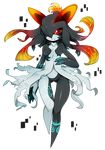  bad_id bad_tumblr_id breasts full_body fusion gen_3_pokemon highres kirlia long_hair midna navel pokemon pokemon_(creature) pokemon_(game) red_eyes slugbox small_breasts solo the_legend_of_zelda the_legend_of_zelda:_twilight_princess thigh_gap transparent_background yellow_sclera 