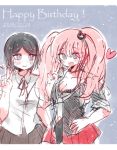  danganronpa danganronpa_1 enoshima_junko happy_birthday ikusaba_mukuro 