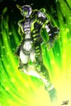  green highres kamen_rider kamen_rider_ghost_(series) kamen_rider_necrom mask solo yusuki_(fukumen) 