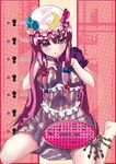  long_hair patchouli_knowledge purple_eyes purple_hair sepi solo touhou 