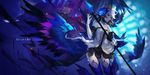  animal bird gwendolyn odin_sphere spear swd3e2 thighhighs weapon wings 