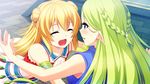 2girls aurora_(sekasuku) game_cg sekai_wo_sukuu_dake_no_kantan_na_oshigoto shain_(sekasuku) 
