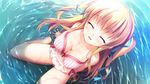  breasts cleavage game_cg hime-sama_love_life mikeou ruria_von_dina swimsuit water wet 