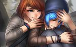  2girls chloe_price life_is_strange maxine_caulfield racoon-kun 